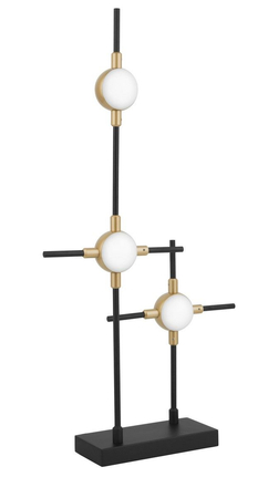 Lampa podłogowa Luces Exclusivas AZUL LE41331 czarny/złoty