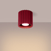 Sollux Lighting Plafon AURA 1 burgund GU10 SL.1819
