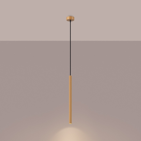 Sollux Lighting Lampa wisząca ARCHE 1 złota SL.1339