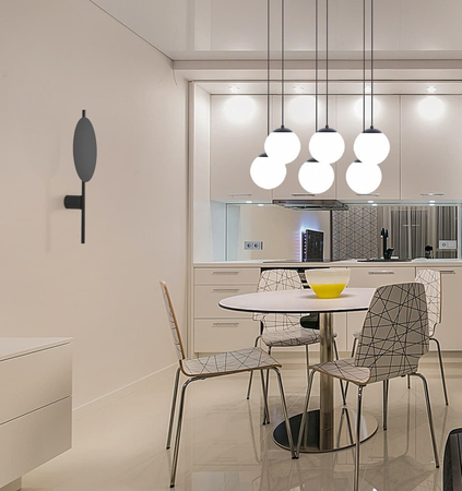 Kinkiet REGA Kaja K-4637 czarny