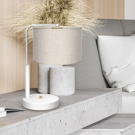 Milagro Lampa gabinetowa LINO BIEL / LEN 1xE27 MLP7502 BIEL / LEN