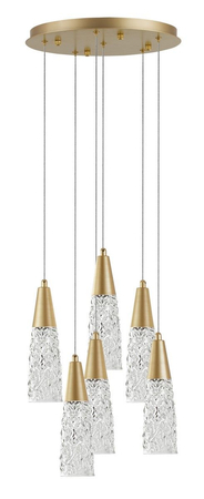 Lampa wisząca Luces Exclusivas PENCO LE41744 mosiądz