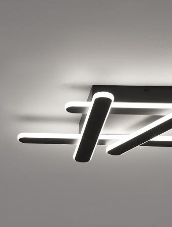 Lampa sufitowa Luces Exclusivas ACALA - czarny mat LE43332