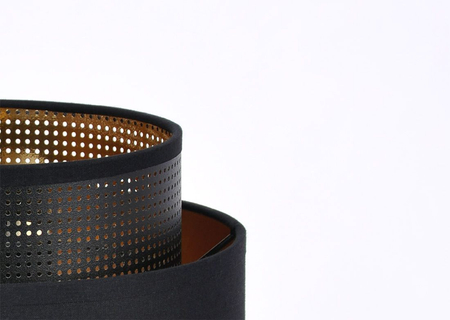 Lampa wisząca AMOS Kaja K-5280 czarny/złoty