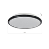 Plafon LED Milagro ML6404 Terma