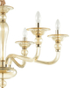 Żyrandol Ideal Lux 159942 Danieli SP6 Ambra