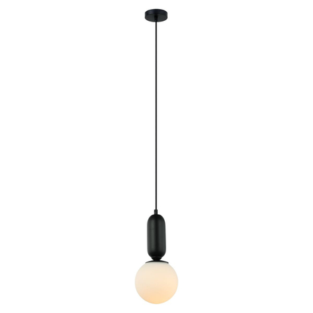 Lampa wisząca Italux Aldeva PND-02340-1S-BK Czarny