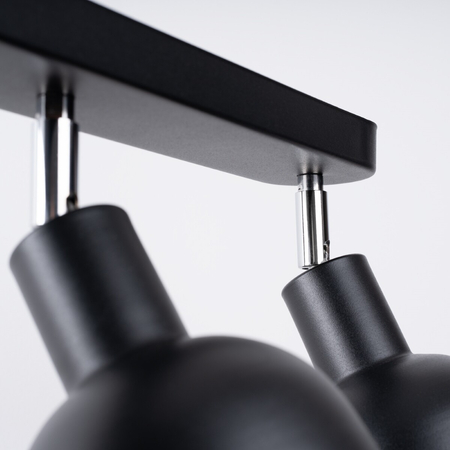 Sollux Lighting Plafon ELBA 3 czarny SL.1318