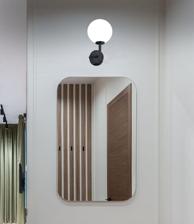 Kinkiet FARO Kaja K-4884 biały/czarny