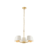 Endon Lighting Lampa wisząca 67734 biały/złoty