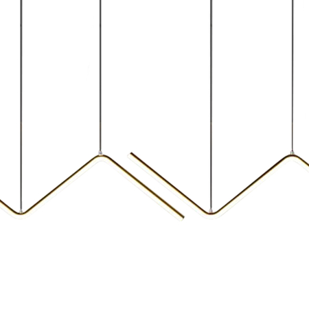 Milagro Lampa wisząca VERTE 22W LED ML1179 CZARNY
