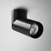 Reflektor AQForm Rotto Spot Czarny Struktura