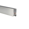 Szynoprzewód Azzardo ALFA TRACK MAGNETIC52 1m + 2x END CAP ANODISED SILVER AZ6356 SILVER