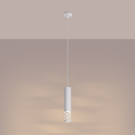 Sollux Lighting Lampa wisząca LIRO 1 biały SL.1691