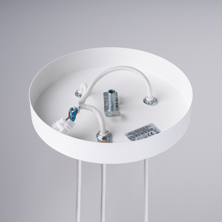 Sollux Lighting Lampa wisząca ARCHE 3P biała SL.1340