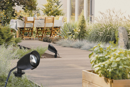 Lampa zewnętrzna FLOKI 4000K BK Azzardo AZ4467 czarny