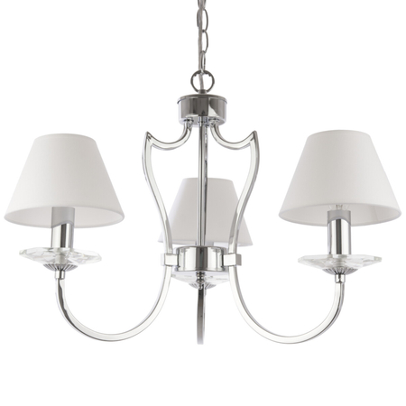 Cosmo Light Lampa wisząca RIGA P03755CH-WH