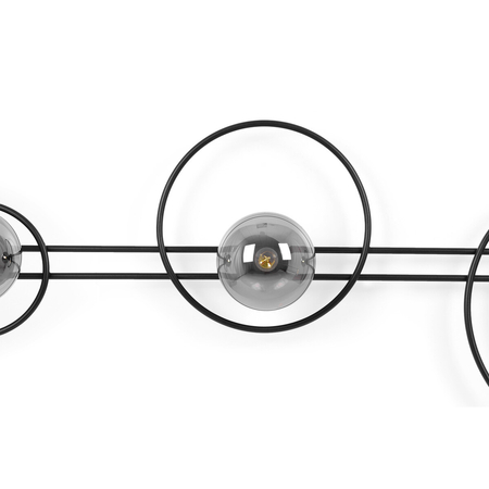 Kinkiet Kaja ASTRA K-5343 grafitowy, czarny