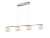 Lampa wisząca Trio 325510407 srebrny