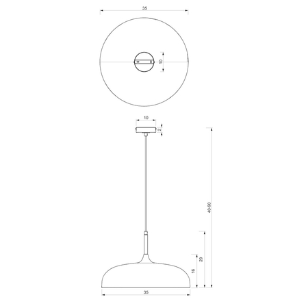 Milagro Lampa wisząca LINCOLN GREEN/GOLD 1xE27 35cm MLP8032 ZIELONY / ZŁOTY