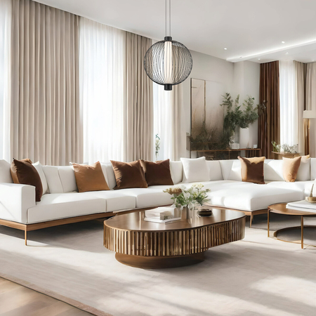 Milagro Lampa wisząca KYOTO 32W LED śr. 43cm ML0526 CZARNY