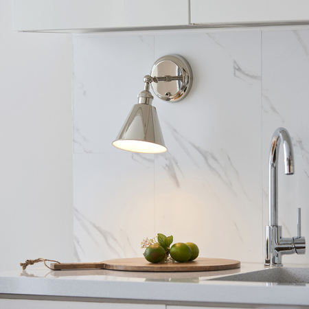 Kinkiet Endon Lighting Hal 98716 nikiel