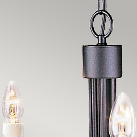 Żyrandol Elstead Lighting Chartwell czarny CH5-BLACK