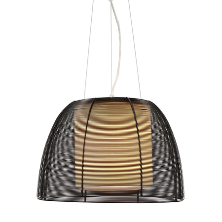 Lampa wisząca Zuma Line MD1452-1L BLACK Filo