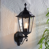 Kinkiet zewnętrzny Endon Lighting Burford 76546 czarny
