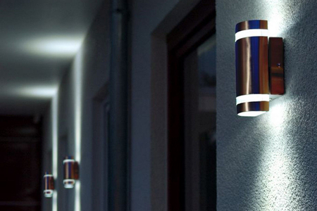 Kinkiet zewnętrzny Lutec FOCUS 5604021001 srebrny