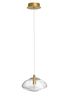 Lampa wisząca Luces Exclusivas NAYARIT złoty LE42897