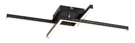 Lampa sufitowa Rabalux Casimir 5267 czarny matowy