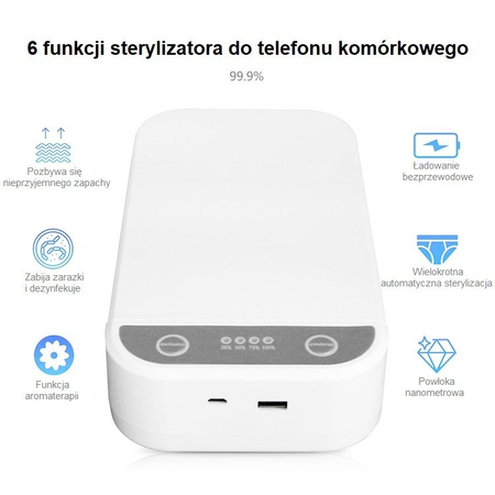 Pudełko do sterylizacji UVC Greenie