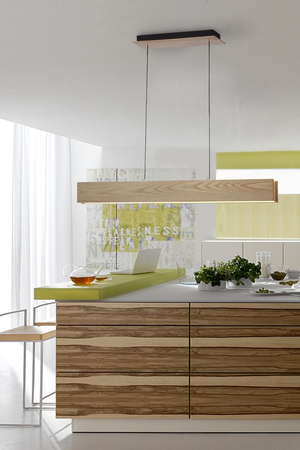 Lampa wisząca LARIA WOOD Azzardo AZ2700 brązowy