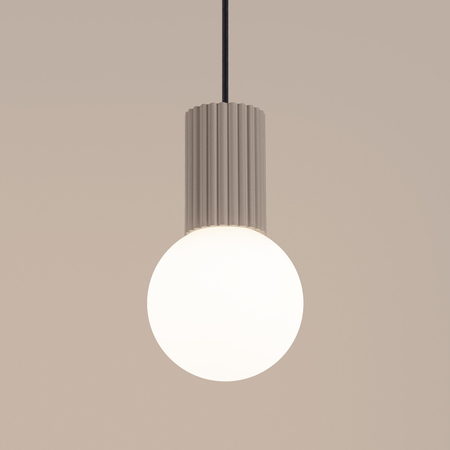Sollux Lighting Lampa wisząca HALO 1 taupe SL.1744