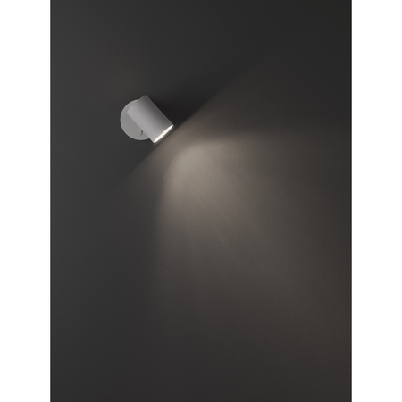 Kinkiet Astro Ascoli Single Switched 1286010 Biały z Teksturą