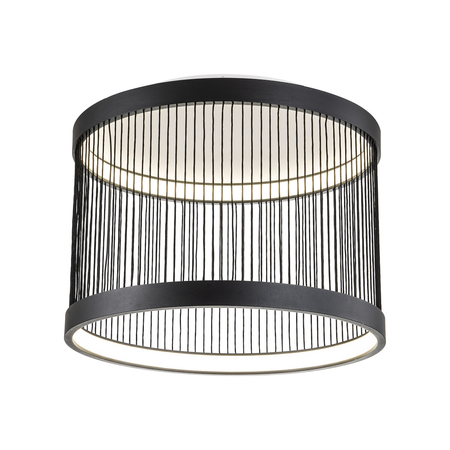 Milagro Lampa sufitowa Guarda 43W LED śr. 51cm ML0528 CZARNY