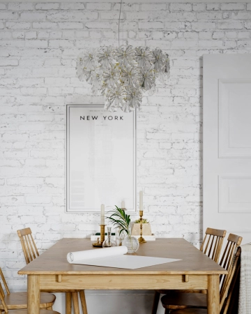 Lampa wisząca By Rydens Lorraine Ø51,5cm kryształowa