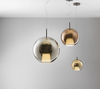 Lampa wisząca Fabbian D57A5341 Beluga Royal Ø30 Bronzo-LED