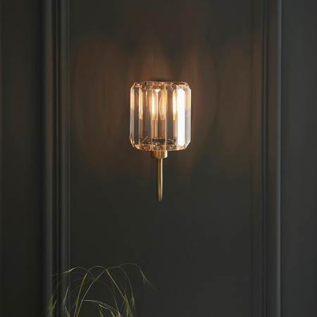 Kinkiet Endon Lighting Berenice 107803 mosiądz