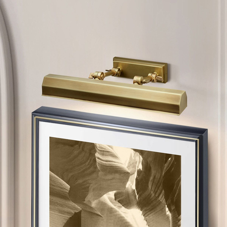 Kinkiet Elstead Lighting Chawton mosiądz CHAWTON-PLM-AB