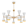 Lampa wisząca Maytoni Vesper MOD108PL-14WG White with Gold