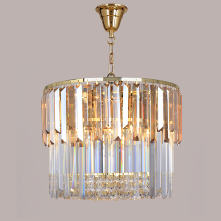 Lampa wisząca CAMILLE Zuma Line 19101/8 złoty