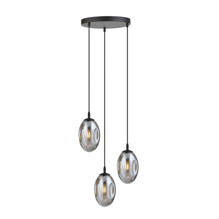 Lampa wisząca ASTRAL 3 Emibig 1266/3PREM czarny