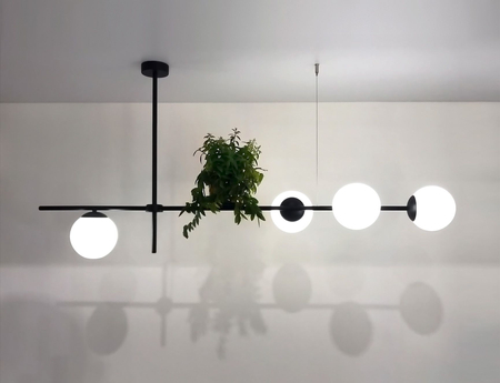 Lampa sufitowa VUELTA Kaja K-4737 biały/czarny