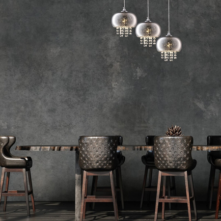 Milagro LAMPA WISZĄCA STARLIGHT 3xE14 ML3787 CHROM