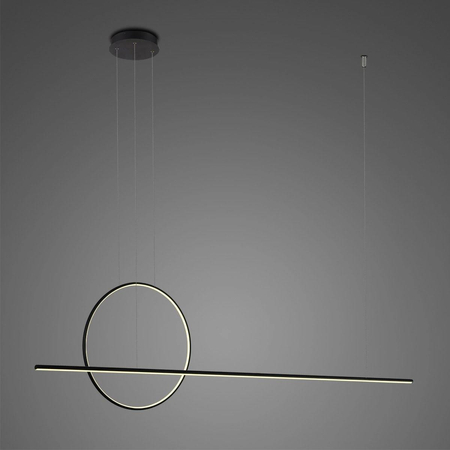 Lampa wisząca Linea No.2 40cm czarna 3k