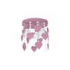Milagro Lampa Sufitowa CORAZON VIOLET 3xE27 MLP1149 RÓŻOWY