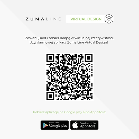 Lampa sufitowa Zuma Line Loya Pendant P0461-09C-B5SB