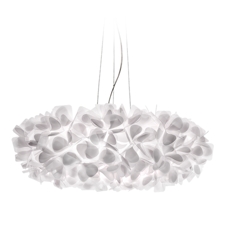 Lampa wisząca Slamp CLIZIA 130 - MAMA NON MAMA WHITE - TRANSPARENT WIRE XXL CLISXXLMNM01T00000EU biały